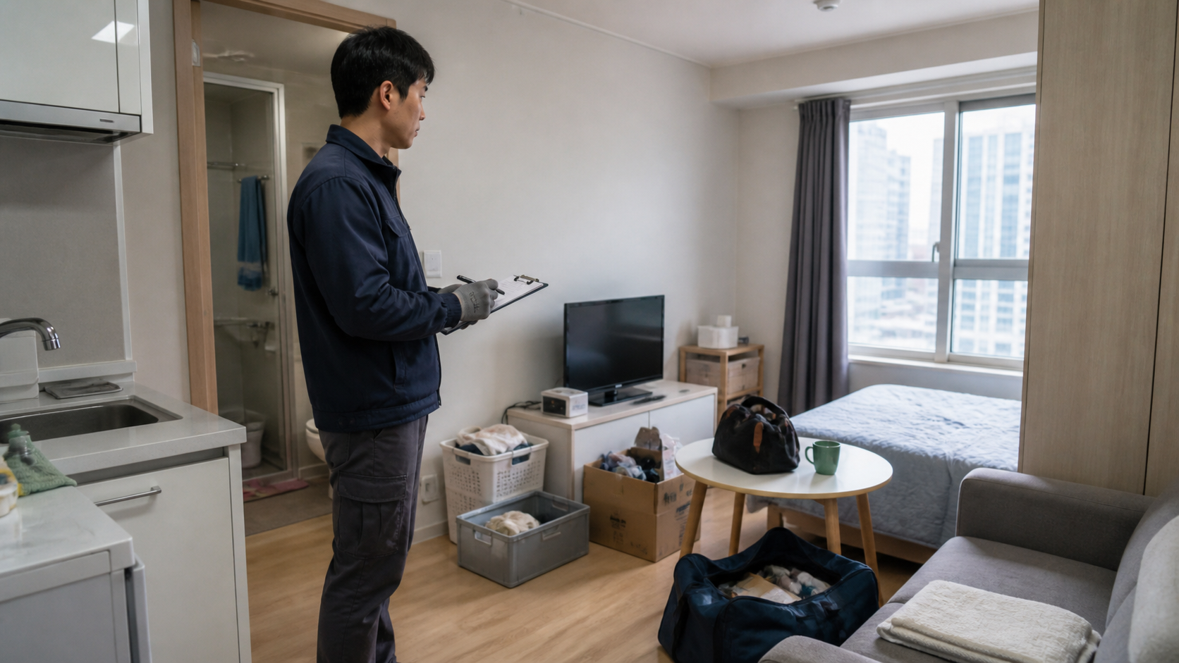 원룸 유품정리 비용 안내